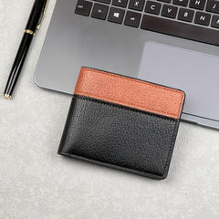 Men's Short Wallet with Business Card Holder