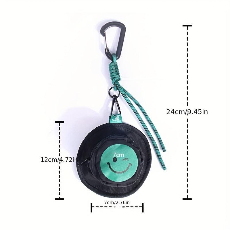 Mini Round Bag with Lanyard | Coin Case Earphone Holder