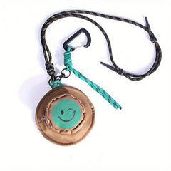 Mini Round Bag with Lanyard | Coin Case Earphone Holder