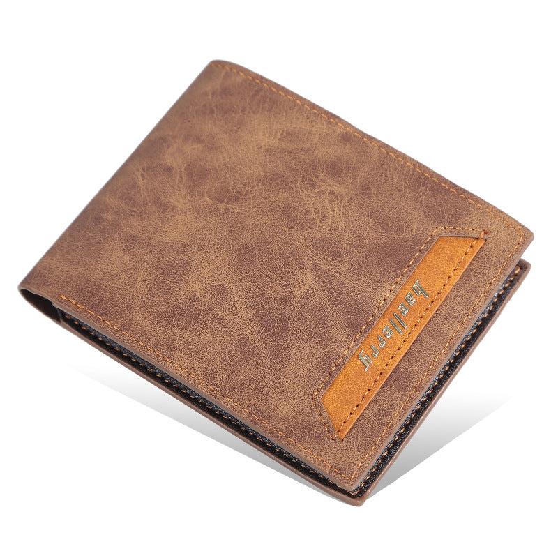 Men's Short Card Holder Wallet Coin Purse