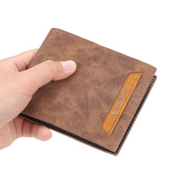Men's Short Card Holder Wallet Coin Purse