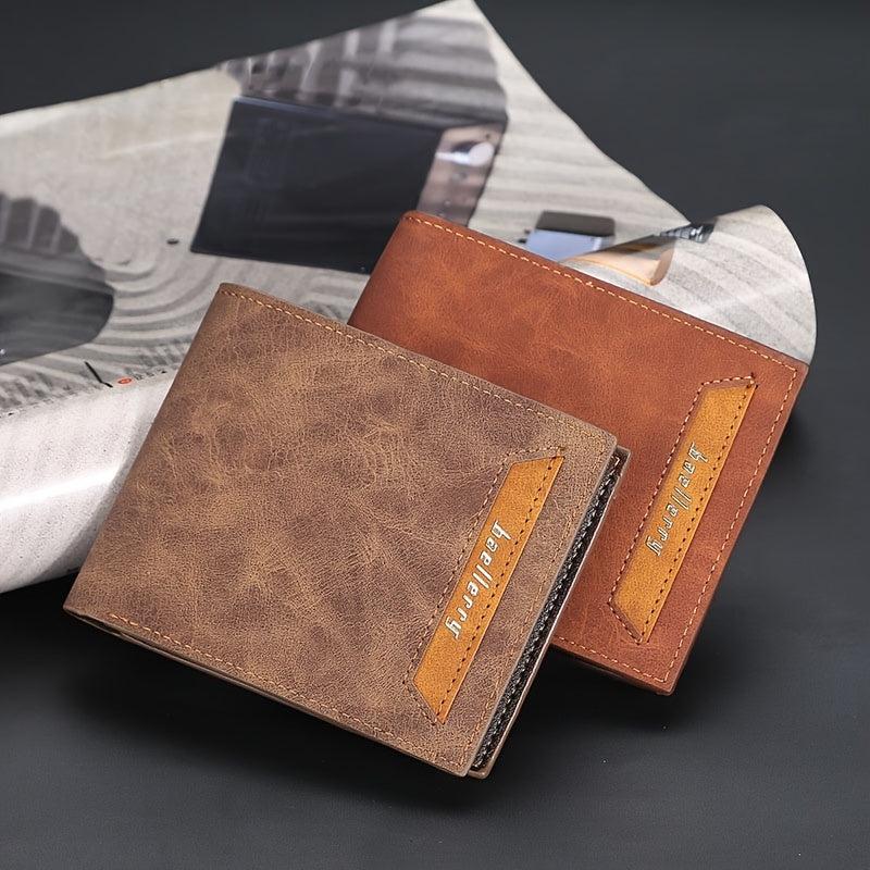Men's Short Card Holder Wallet Coin Purse