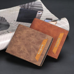 Men's Short Card Holder Wallet Coin Purse