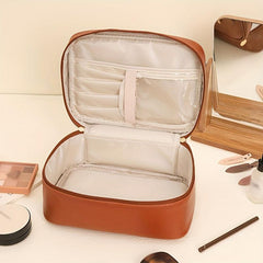 Minimalist Zipper Makeup Bag Versatile Storage Travel Toiletry Wash Bag