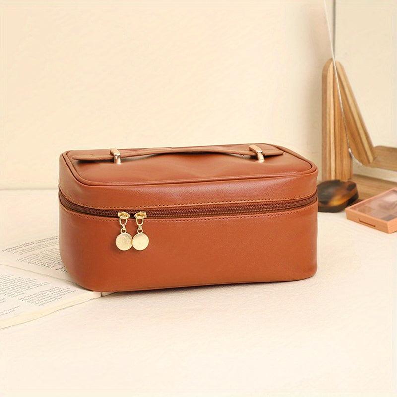 Minimalist Zipper Makeup Bag Versatile Storage Travel Toiletry Wash Bag