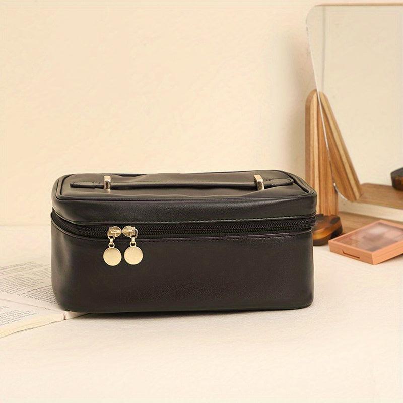 Minimalist Zipper Makeup Bag Versatile Storage Travel Toiletry Wash Bag