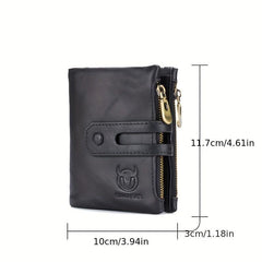 Men's Leather Wallets Large Capacity card Slot Credit Card Wallets Personalized