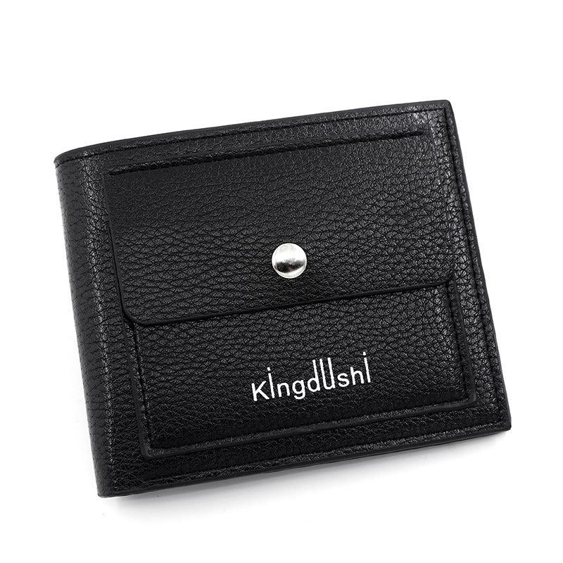 Men's Retro PU Leather Short Wallet With Card Slots
