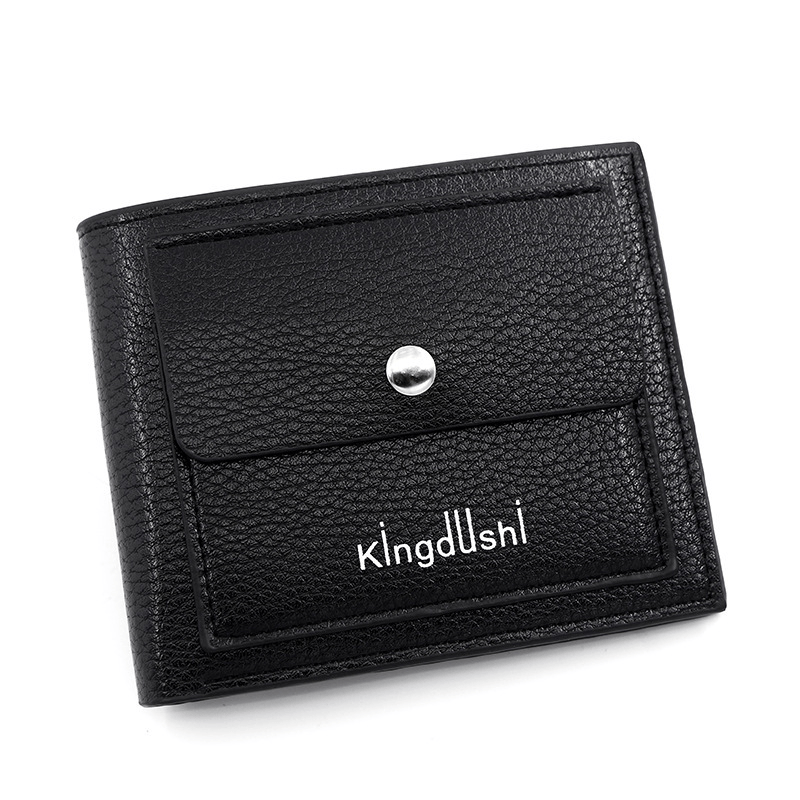 Men's Retro PU Leather Short Wallet With Card Slots