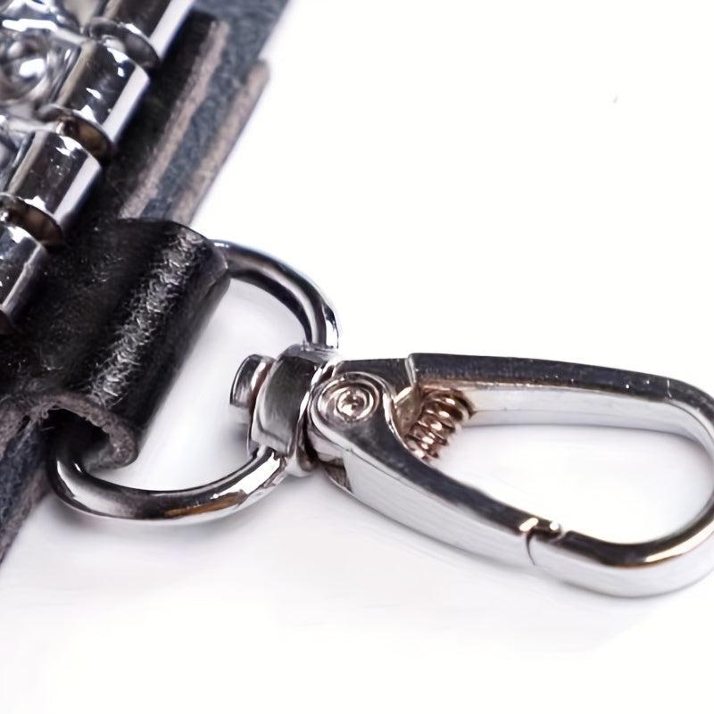Leather Key Case Hasp Key Bag