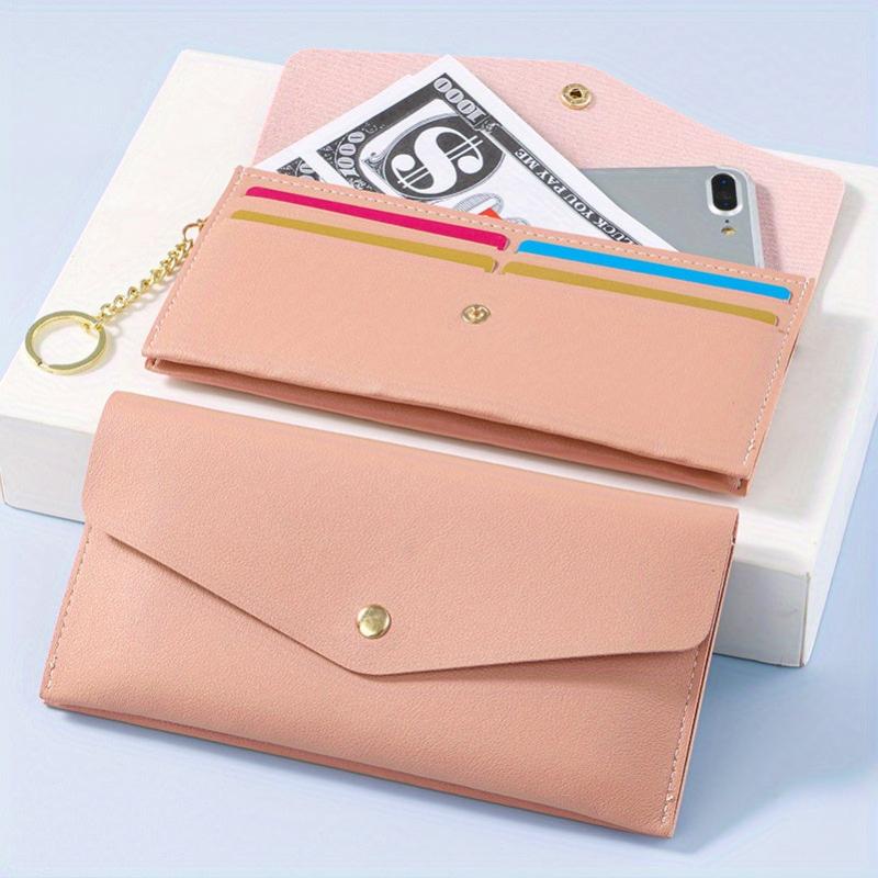 Men's Long Wallet Clutch with Card Holder Mobile Phone Bag
