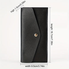 Men's Long Wallet Clutch with Card Holder Mobile Phone Bag