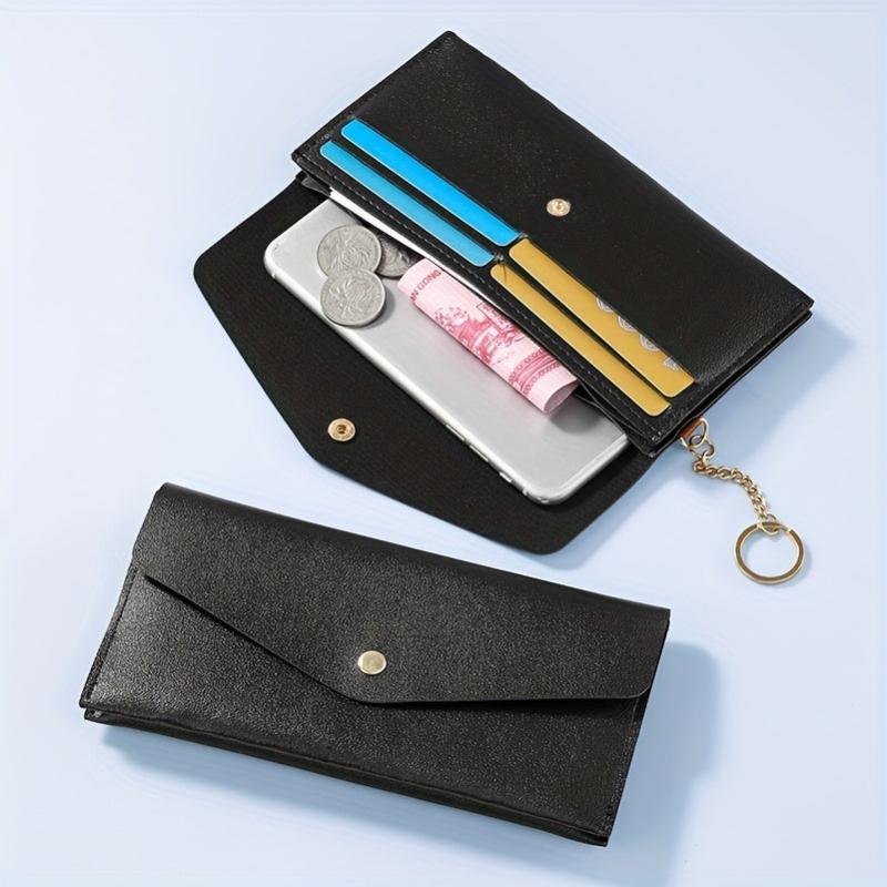 Men's Long Wallet Clutch with Card Holder Mobile Phone Bag