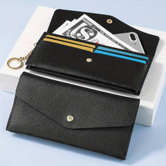 Men's Long Wallet Clutch with Card Holder Mobile Phone Bag