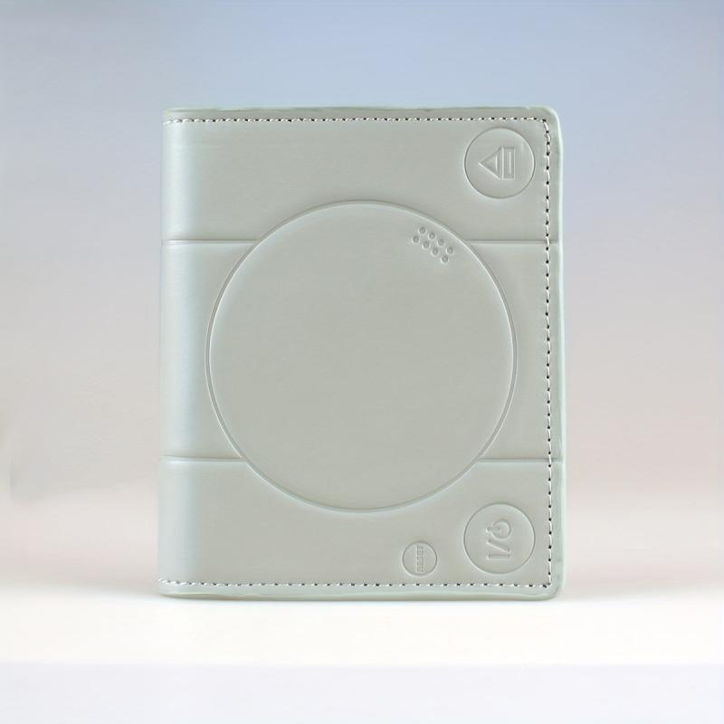 Classic Vertical Multifunctional Men's Wallet Game Console Shape
