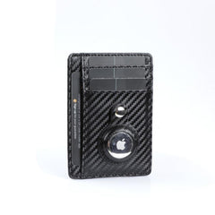 Men's Slim Card Holder RFID Blocking with Airtag Holder