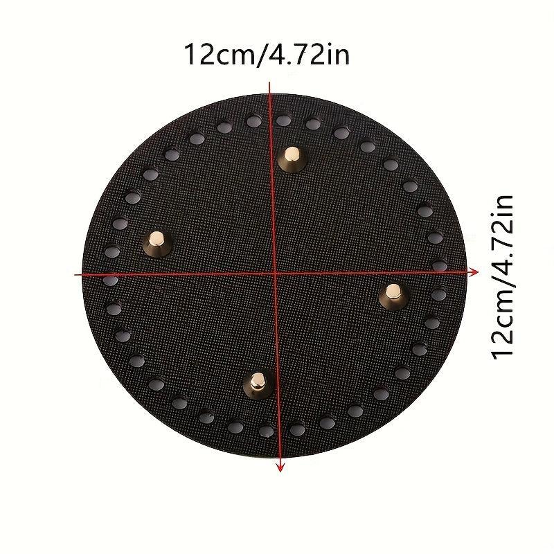 Bag Bottom PU Leather For DIY Knitting Bag