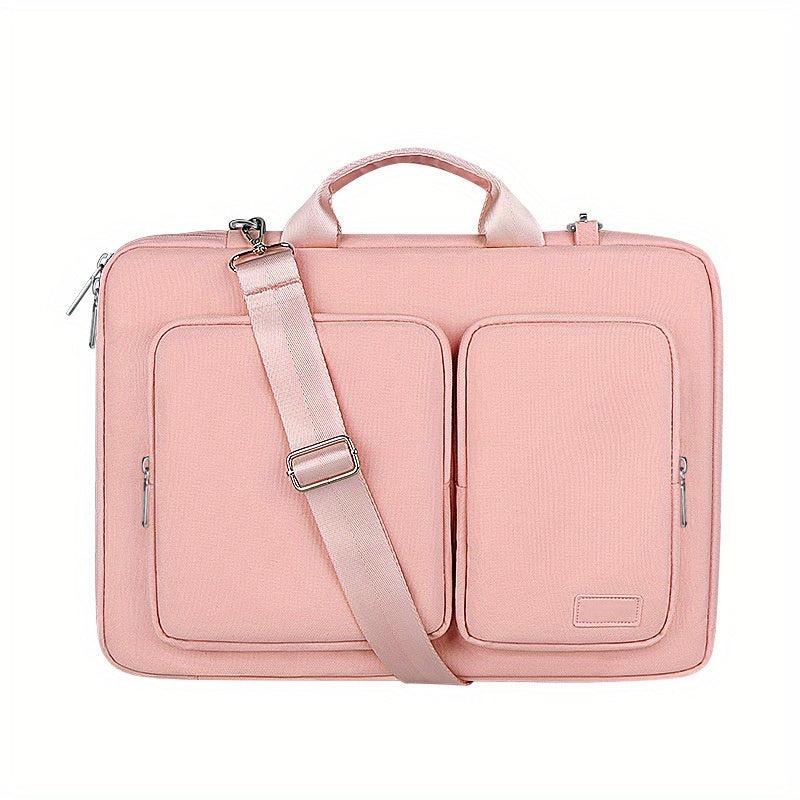 Solid Laptop Bag Briefcase for Business Trip Office Document File Bag