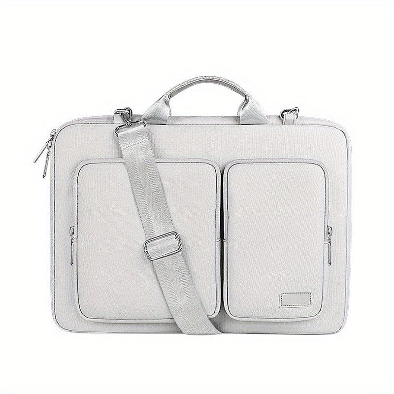 Solid Laptop Bag Briefcase for Business Trip Office Document File Bag