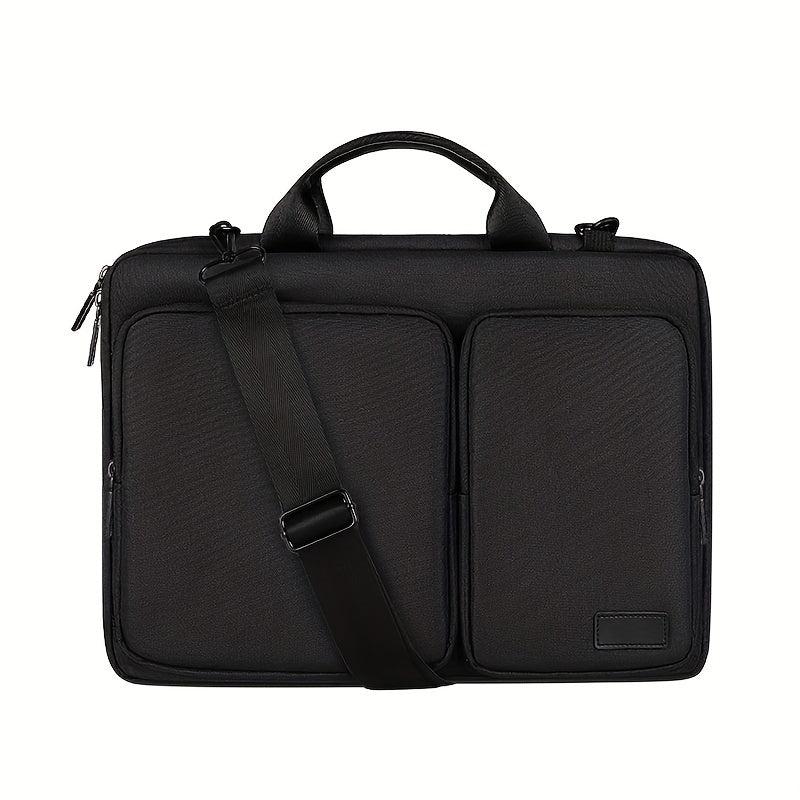 Solid Laptop Bag Briefcase for Business Trip Office Document File Bag