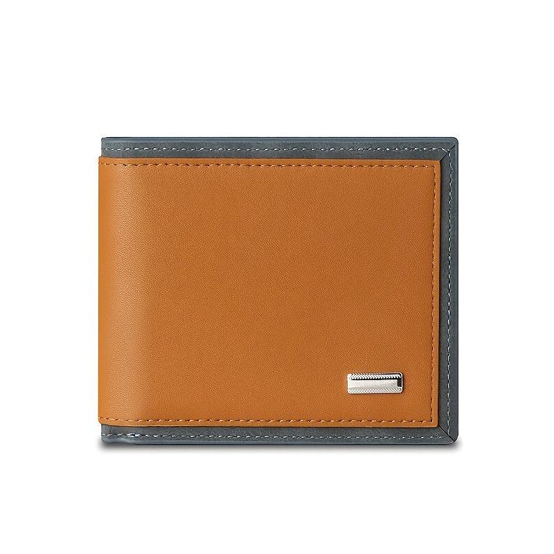 Men's Casual Coin ID Card Short Wallet Solid PU Leather Pocket