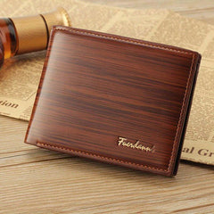 Men's Vintage PU Leather Wallet Multifunction
