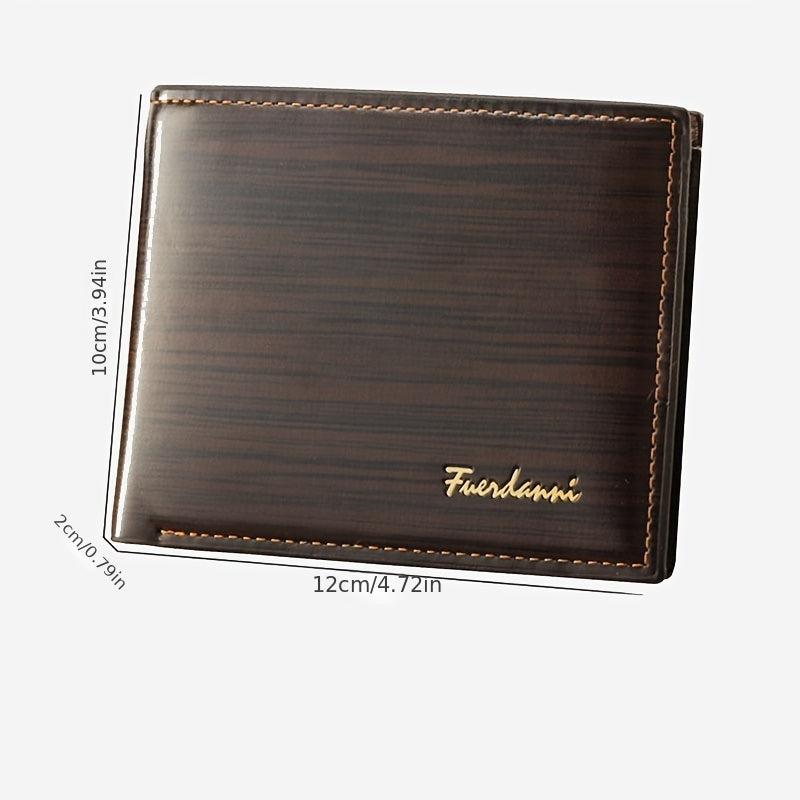 Men's Vintage PU Leather Wallet Multifunction