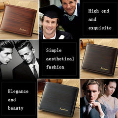 Men's Vintage PU Leather Wallet Multifunction
