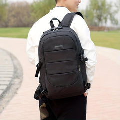 Large Capacity USB Charging Port Backpack for Business Travel Laptop Bag