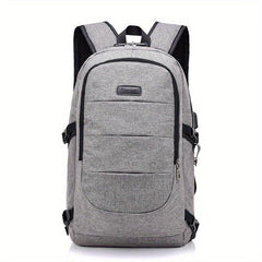 Large Capacity USB Charging Port Backpack for Business Travel Laptop Bag