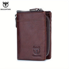 Leather Men's Wallet Retro Large Capacity Card Driver's Wallet