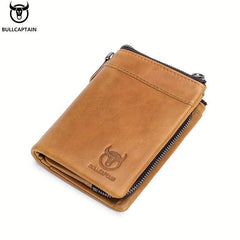 Leather Men's Wallet Retro Large Capacity Card Driver's Wallet