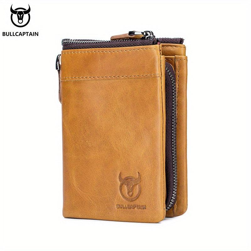 Leather Men's Wallet Retro Large Capacity Card Driver's Wallet