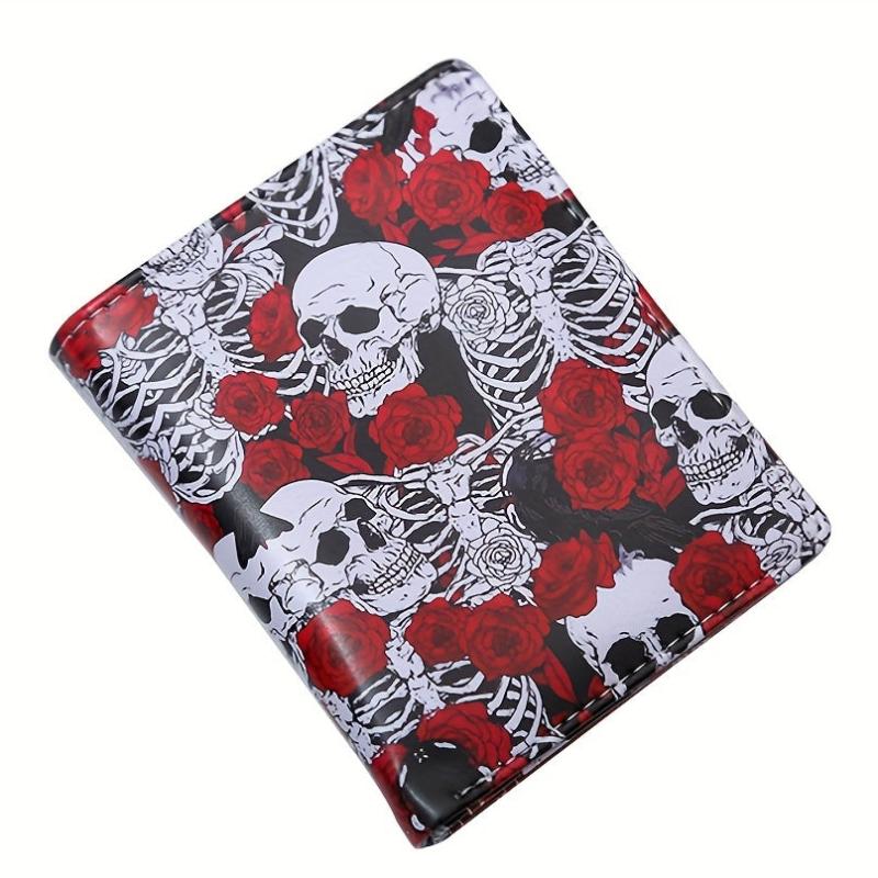 Rose Bone Wallet Couple Coin Bag Wallet Love And Life Wallet Men's Lover Wallet