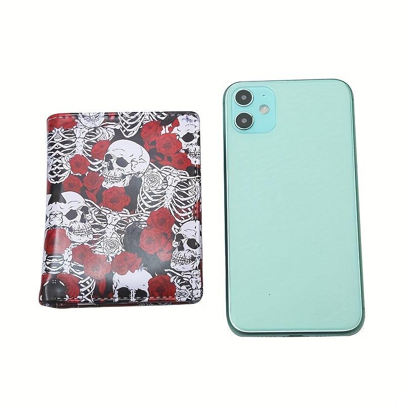 Rose Bone Wallet Couple Coin Bag Wallet Love And Life Wallet Men's Lover Wallet