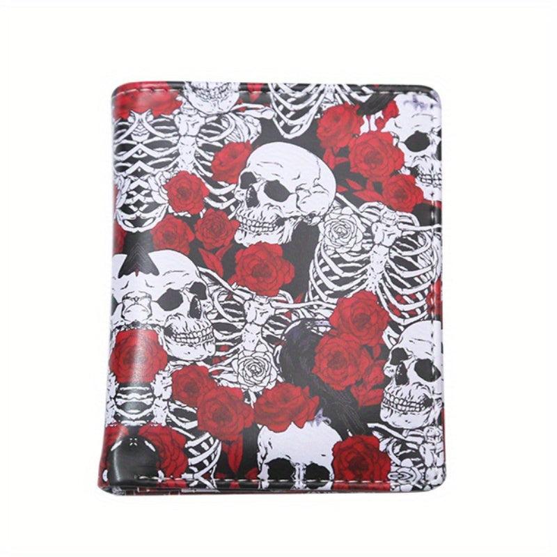 Rose Bone Wallet Couple Coin Bag Wallet Love And Life Wallet Men's Lover Wallet