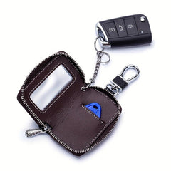 Car Key Zipper Case with Metal Hook