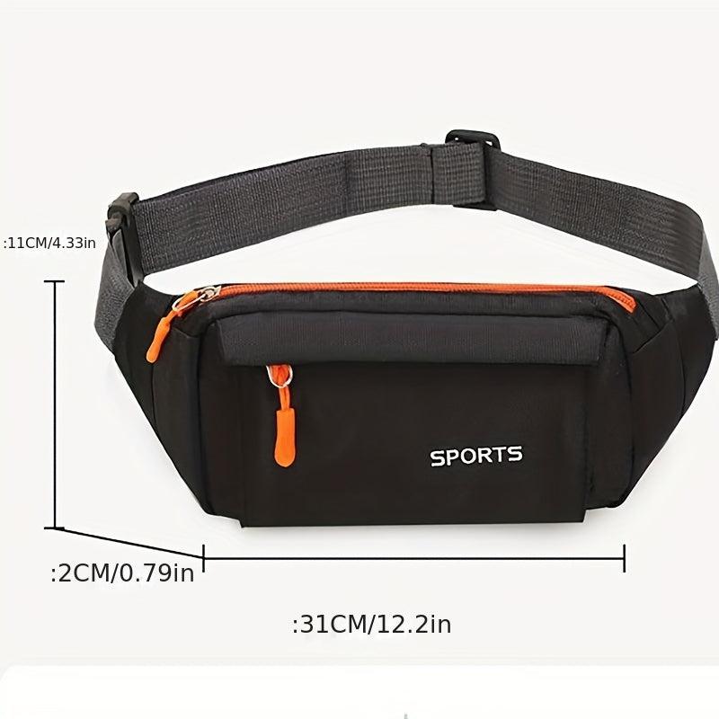 Men's Waist Bag Fanny Pack Phone Pouch Chest Bag for Gym Travel