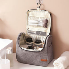 Large Capacity Travel Toiletries Makeup Bag with Hook