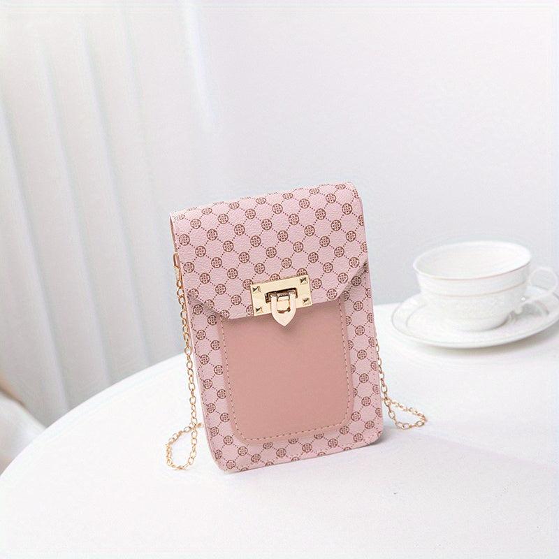 Plaid Mobile Phone Bag Ladies Coin Purse