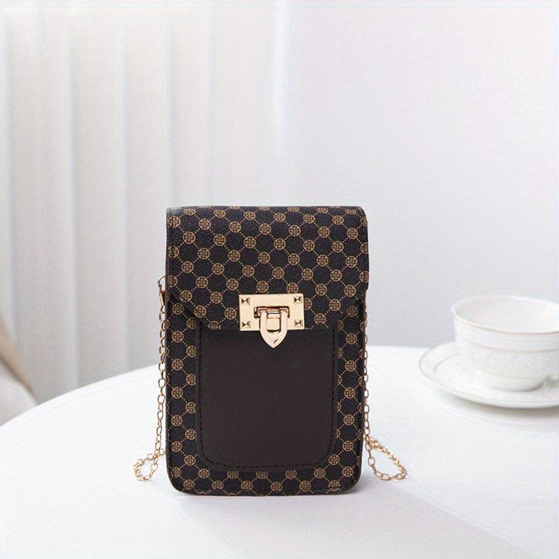 Plaid Mobile Phone Bag Ladies Coin Purse