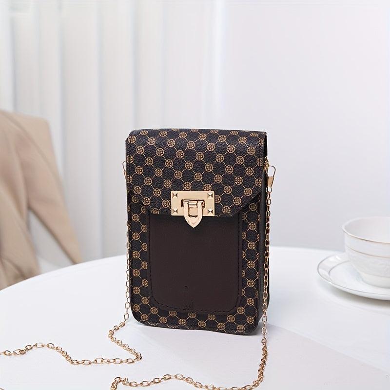 Plaid Mobile Phone Bag Ladies Coin Purse