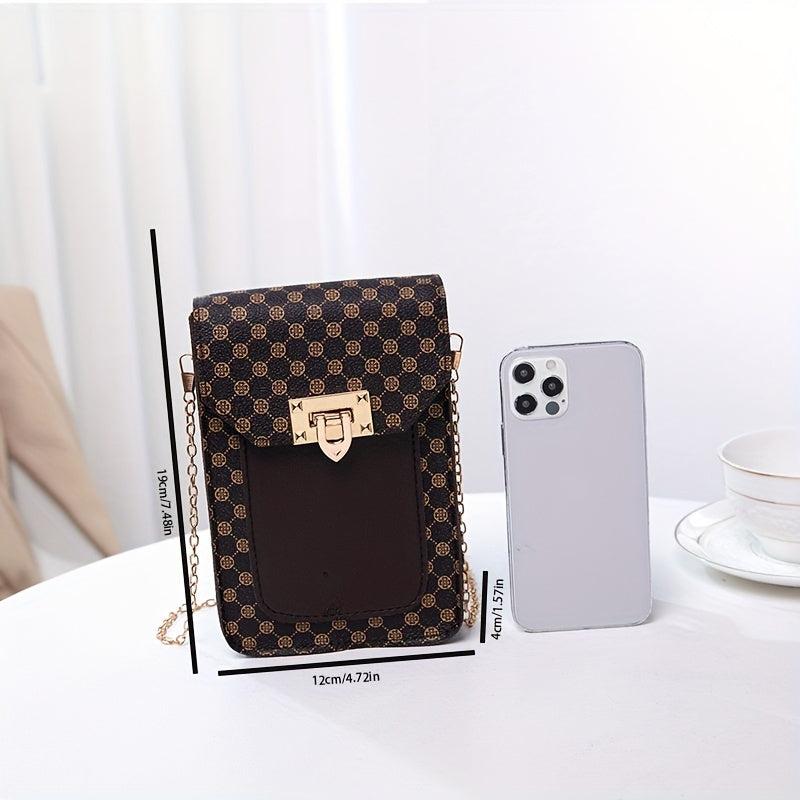 Plaid Mobile Phone Bag Ladies Coin Purse