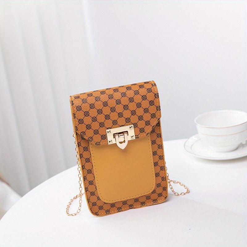 Plaid Mobile Phone Bag Ladies Coin Purse