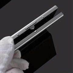 Metal Card Holder Men's Stainless Steel Anti Theft Card Box
