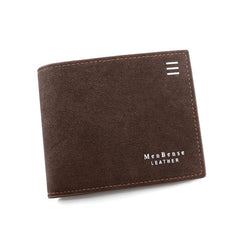 Men's PU Leather Bifold Wallet with Card Slots
