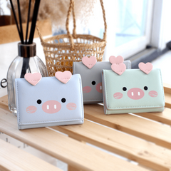 Coin Purse Money Clip Short Folding Wallet