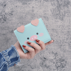 Coin Purse Money Clip Short Folding Wallet