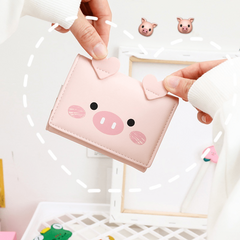 Coin Purse Money Clip Short Folding Wallet
