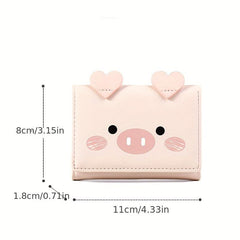 Coin Purse Money Clip Short Folding Wallet